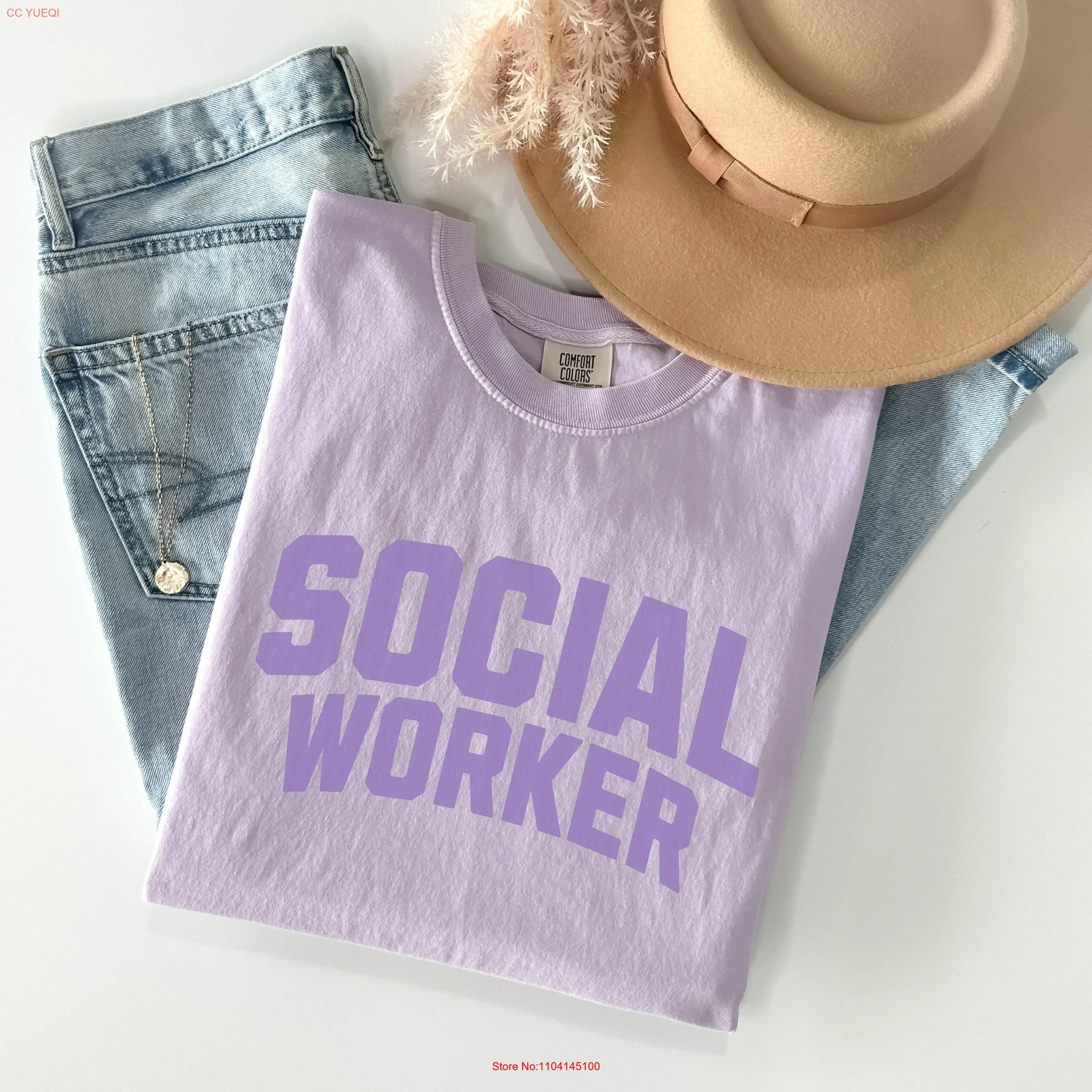 Футболка Comfort Colors для социального работника школа оценки LSW LCSW винтажная