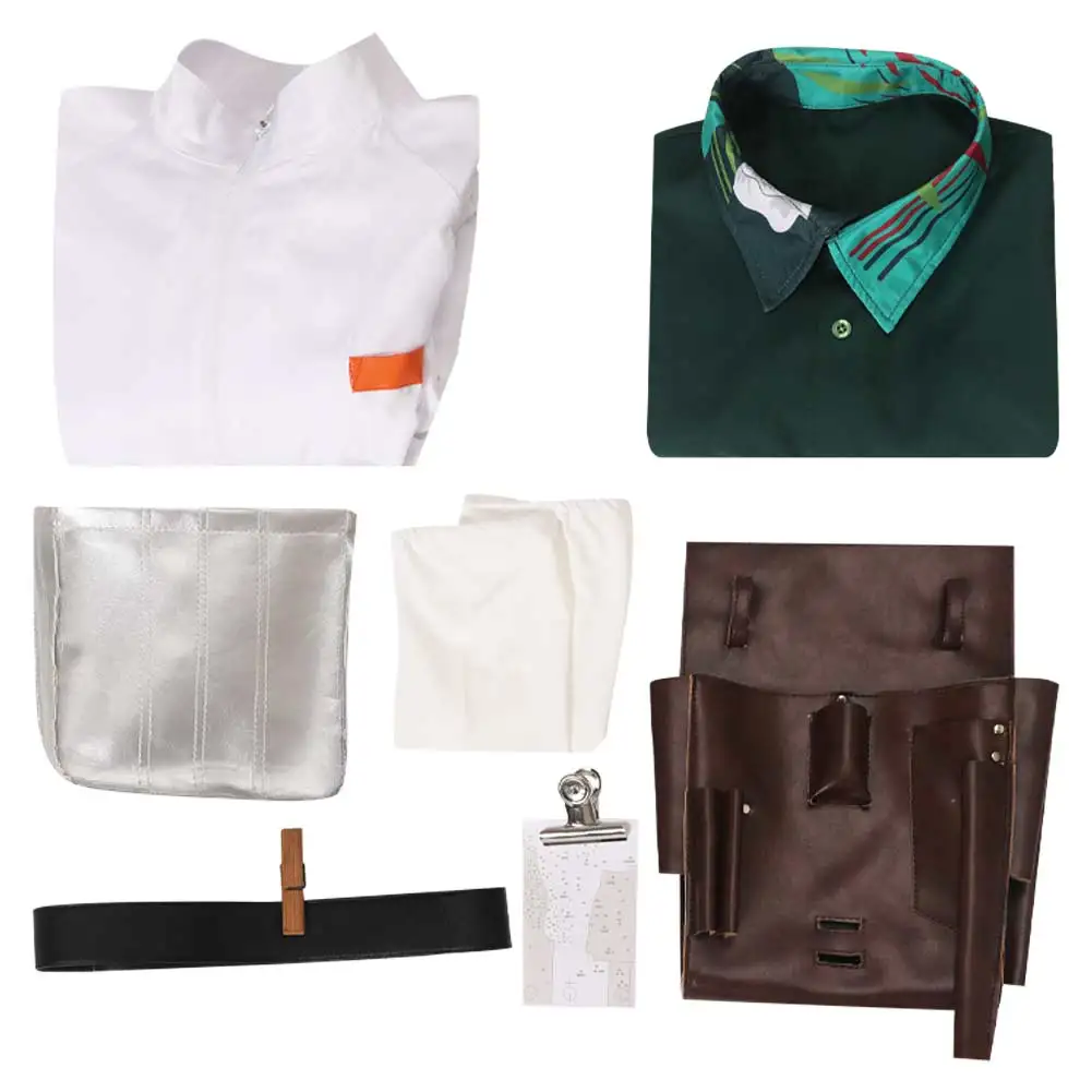 Doc Brown комбинезоны для косплея костюм 1985 ролевых игр в фильме Назад будущее