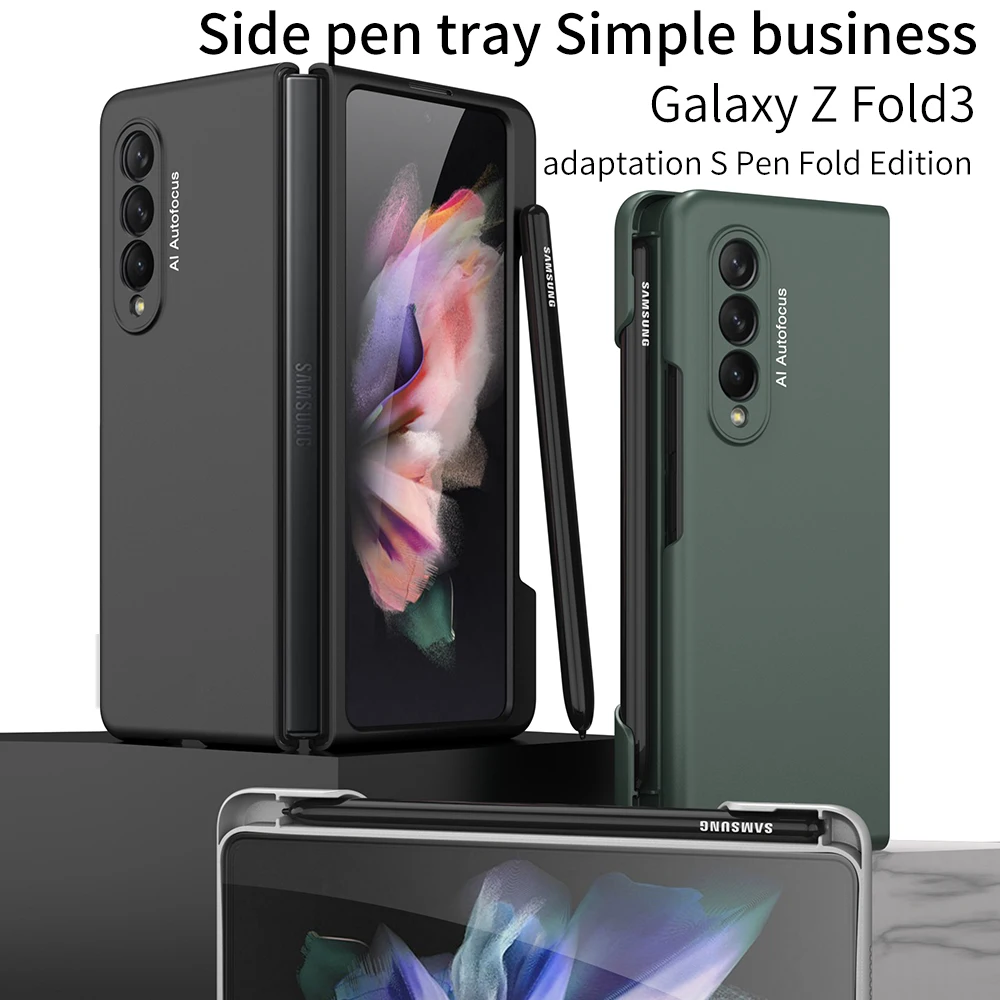 Модный чехол с боковой ручкой для телефона Samsung Galaxy Z Fold3