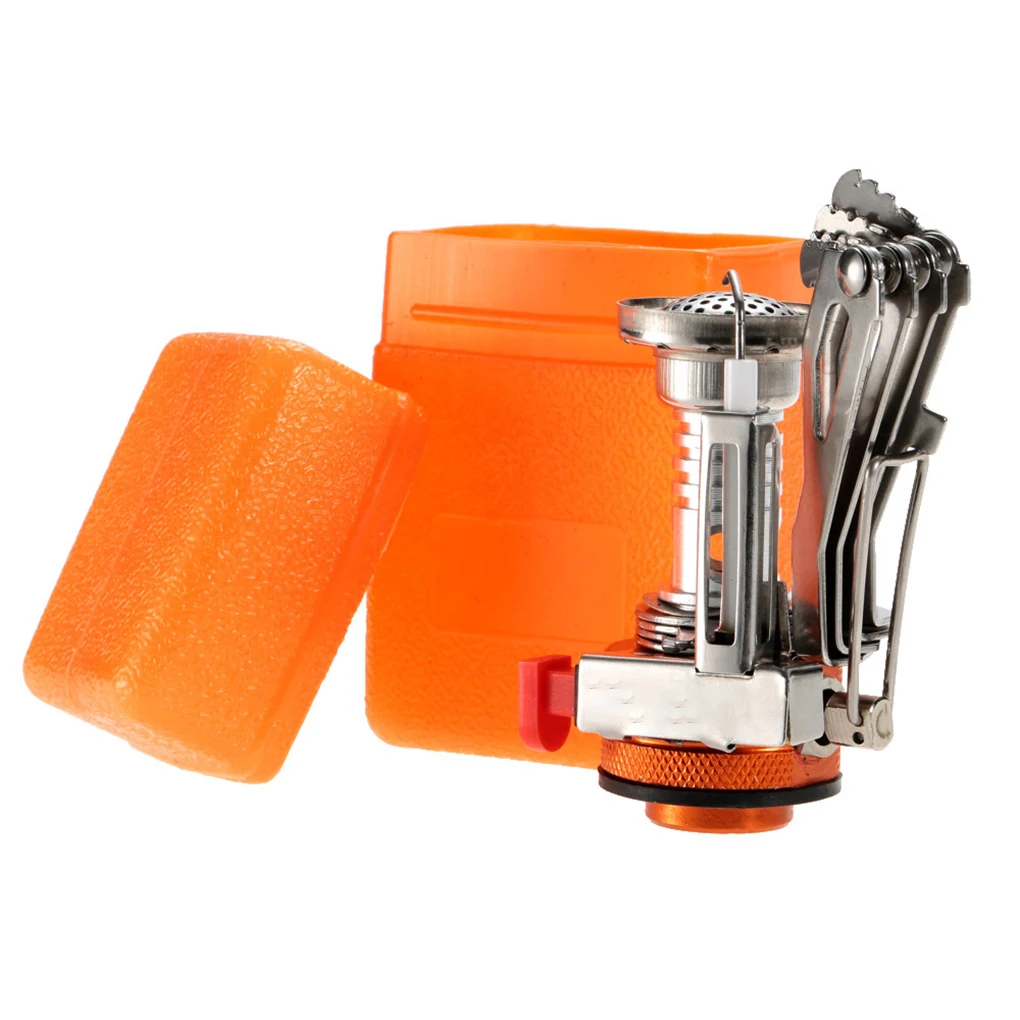 

Mini Camping Stove Folding Outdoor Portable Furnace Cooking Picnic Cooker Burners with Electronic Ignition Camping Supplies
