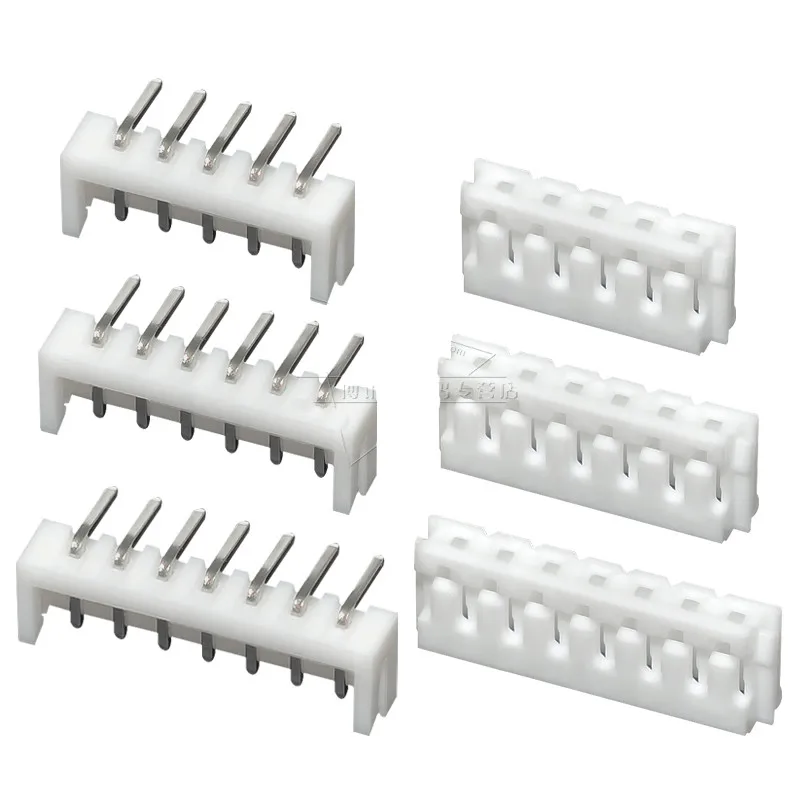 Изогнутый игольчатый соединитель EH2.54 50 шт./лот обжимной терминал корпус с шагом 2