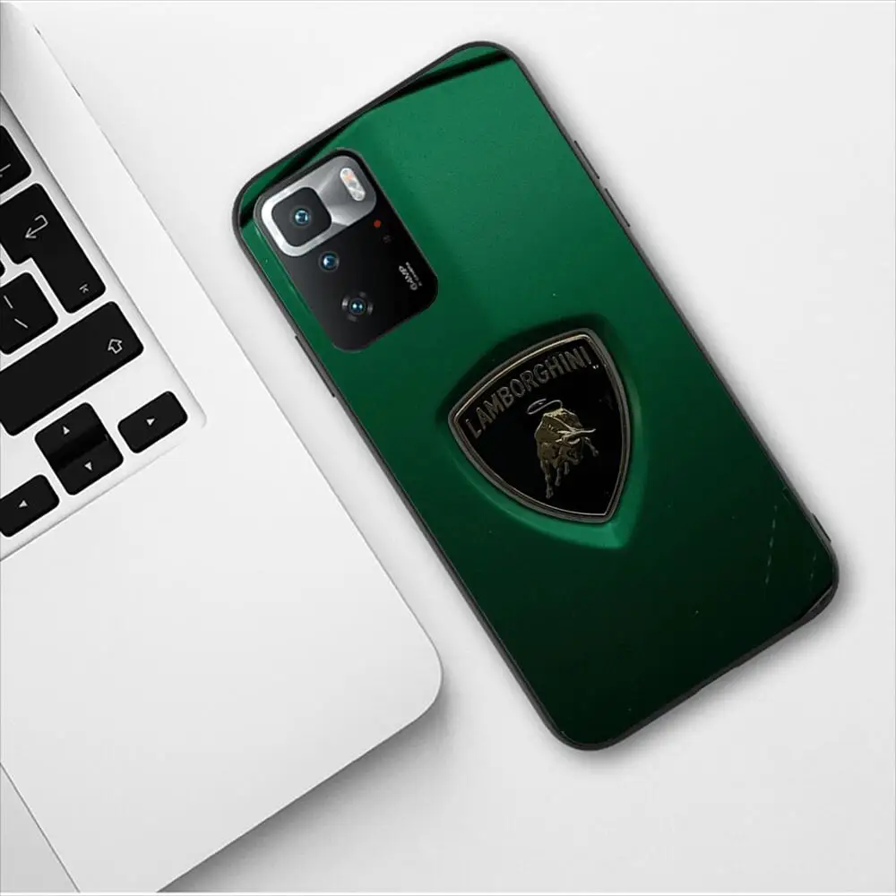 Sports Car Lamborghini Luxury Design Phone Case For Redmi 9 9A 7A 10 8A 10A 8 Note 11 10S 7 11S Plus POCO X3 Pro Fashion Cover