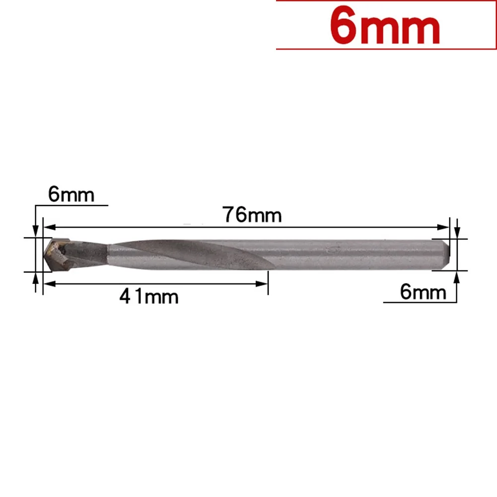 

1pc Cemented Carbide Drill Bits Spiral Groove Round Shank Drill Bit For Stainless Steel Metal Wood Plastic Drilling