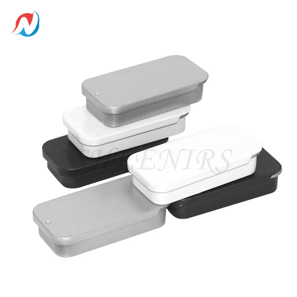 

10/20/30/50 шт., жестяные контейнеры 10 мл 2,4x1,3x0,4 дюйма