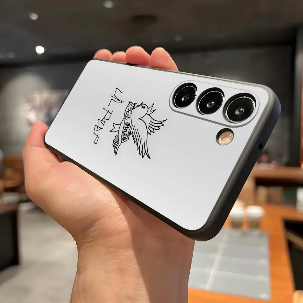 Фото Чехол для телефона L-Lil Peep Anime для Samsung A56 A36 A26 A16 A15 A25 A35 A55 A14 A34 A24 A54 Black Soft Shell №3