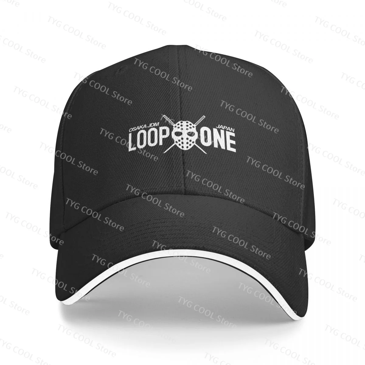 

Loop One 1 Baseball Cap Summer Unisex 2023 Casual Sandwich Baseball Cap Personalized Casual Hat