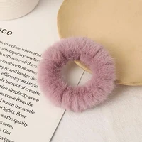 mink candy color hair rope girl rubber bands woman accessories rings for summer fashion headdresses headband elastic solid