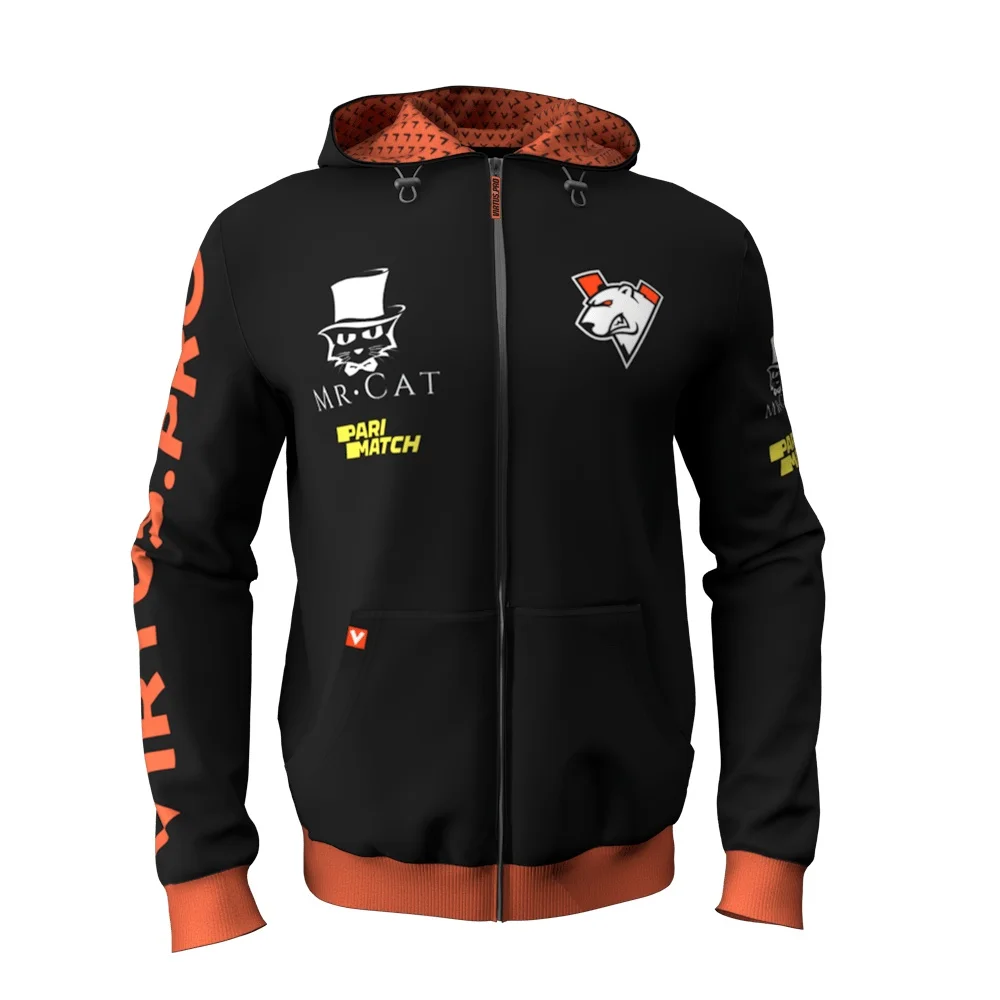 Худи на молнии Virtus.pro 2019 со спонсорами (XS) (FVPZPHOSP19BK00XS) |