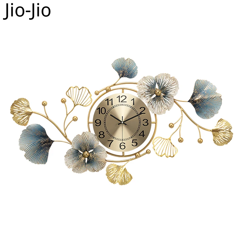 

Creative Luxury Wall Clock Metal Gold Luxury Large Modern Wall Clocks Home Decor Silent Watch Living Room Decoration Gift Ideas