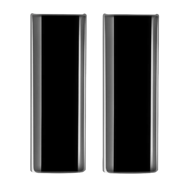 Автомобильная яркая черная средняя внутренняя дверная ручка рамка накладки на