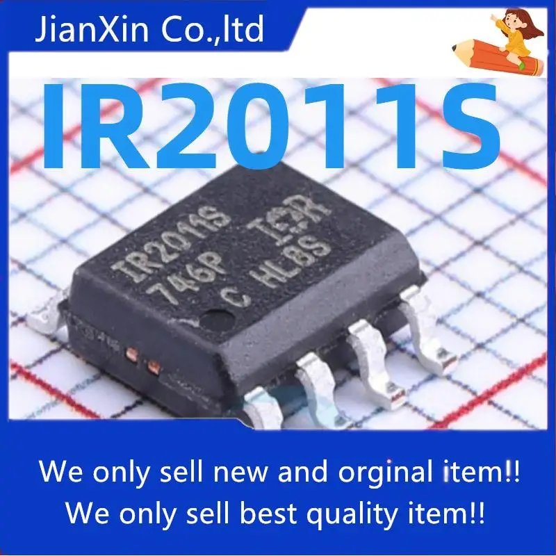

10 шт. 100% оригинальная новая трубка IR2011S IR2011STRPBF SOP8 MOS SMD