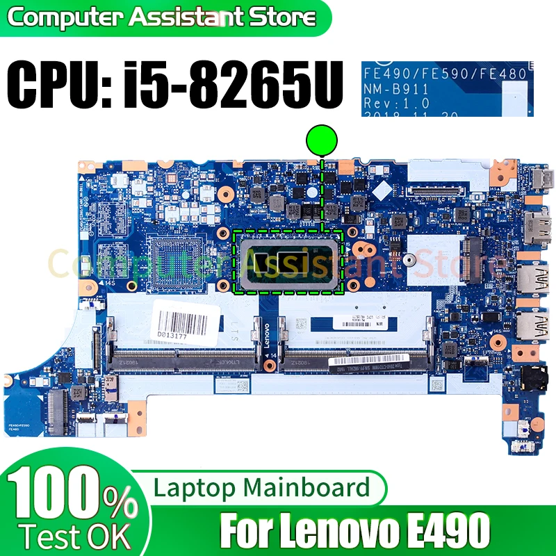 Материнская плата для ноутбука Lenovo E490