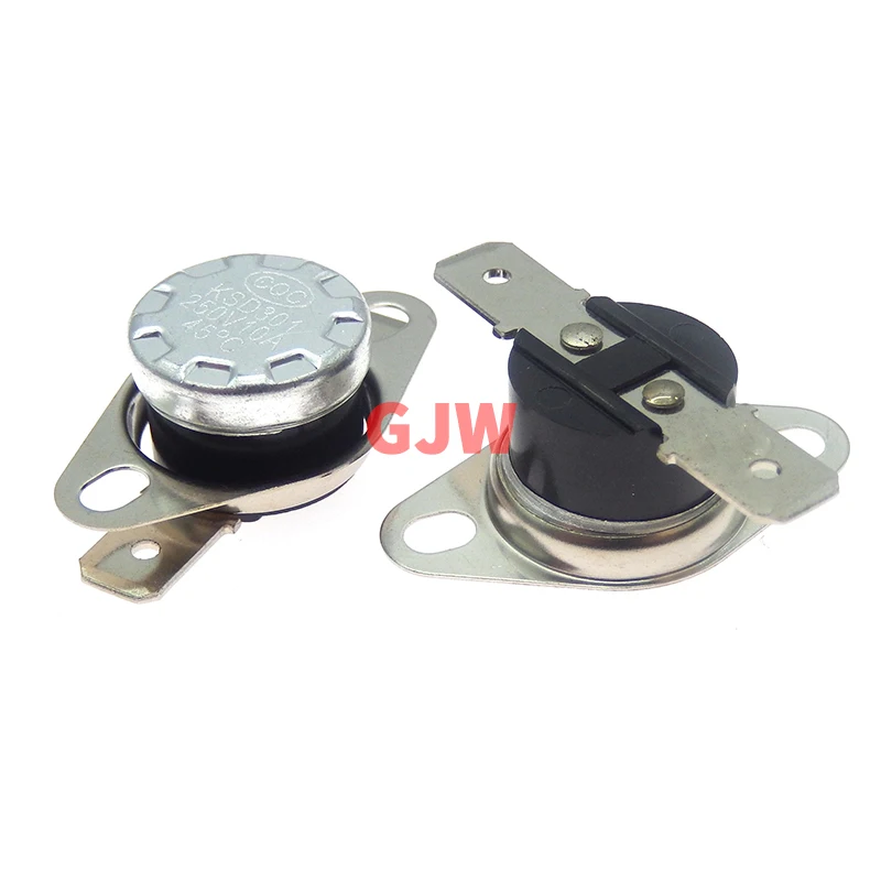 

1Pcs Bimetal thermostat KSD301 mperature Switch Thermal Control 85C 95C 105C 125C 135C 145C 180C 250C 300C 350C Degree