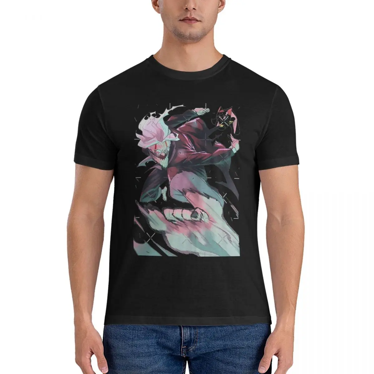 Футболка Dandadan Ken Takakura Okarun Turbo Babny мужская футболка забавная из чистого хлопка с