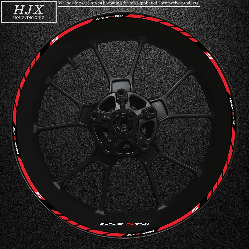 

Подходит для мотоцикла Suzuki 17-дюймовые колеса GSXS-750 наклейка Gsxs750r декоративные колесные диски полный комплект
