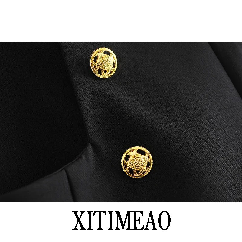 2021 New Women Sexy Black Shorts Simple Style Spring Fall All-Match Hight Waist Shorts Indie Solid Casual OL Wide Leg Shorts