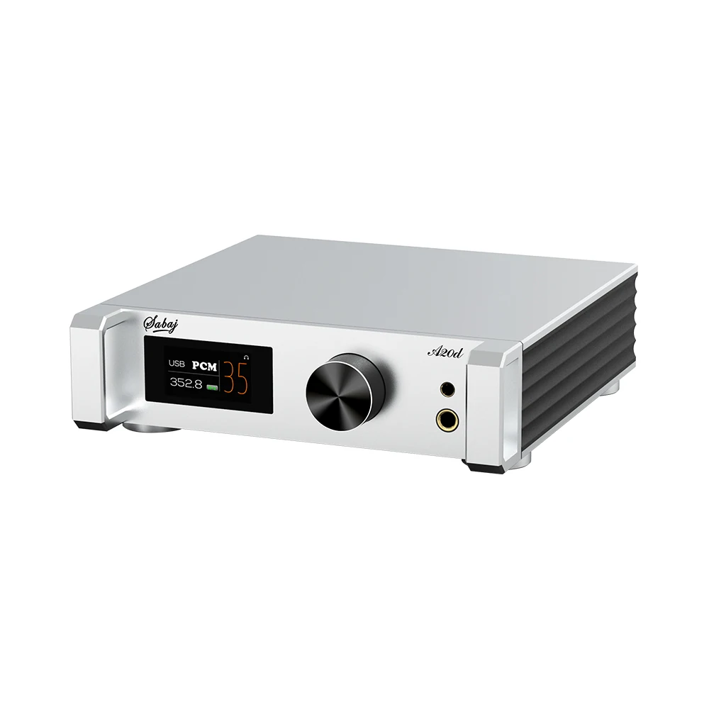Bluetooth LDAC MQA-CD Audio DAC Sabaj A20d 2022 версия ES9038PRO OPA1612 XU216 Apt-XHD XLR RCA DSD512 поддержка наушников |