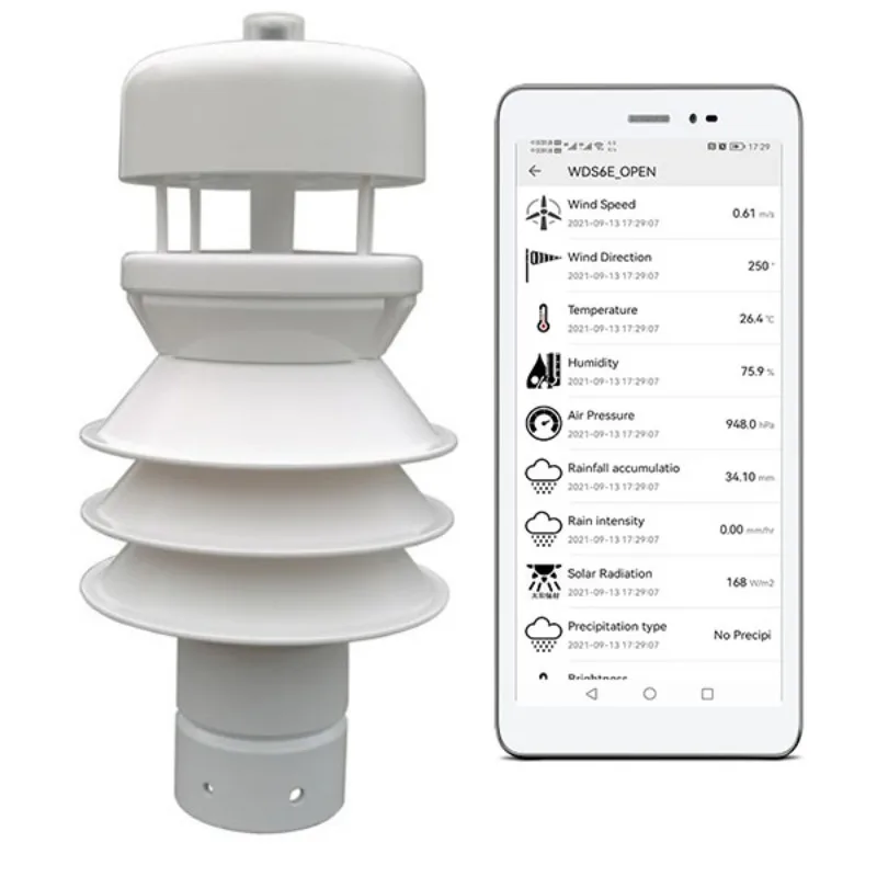 

HY-WDC6E Agrometeorological Environment Monitoring Station Agriculture Weather Station Stable Robust