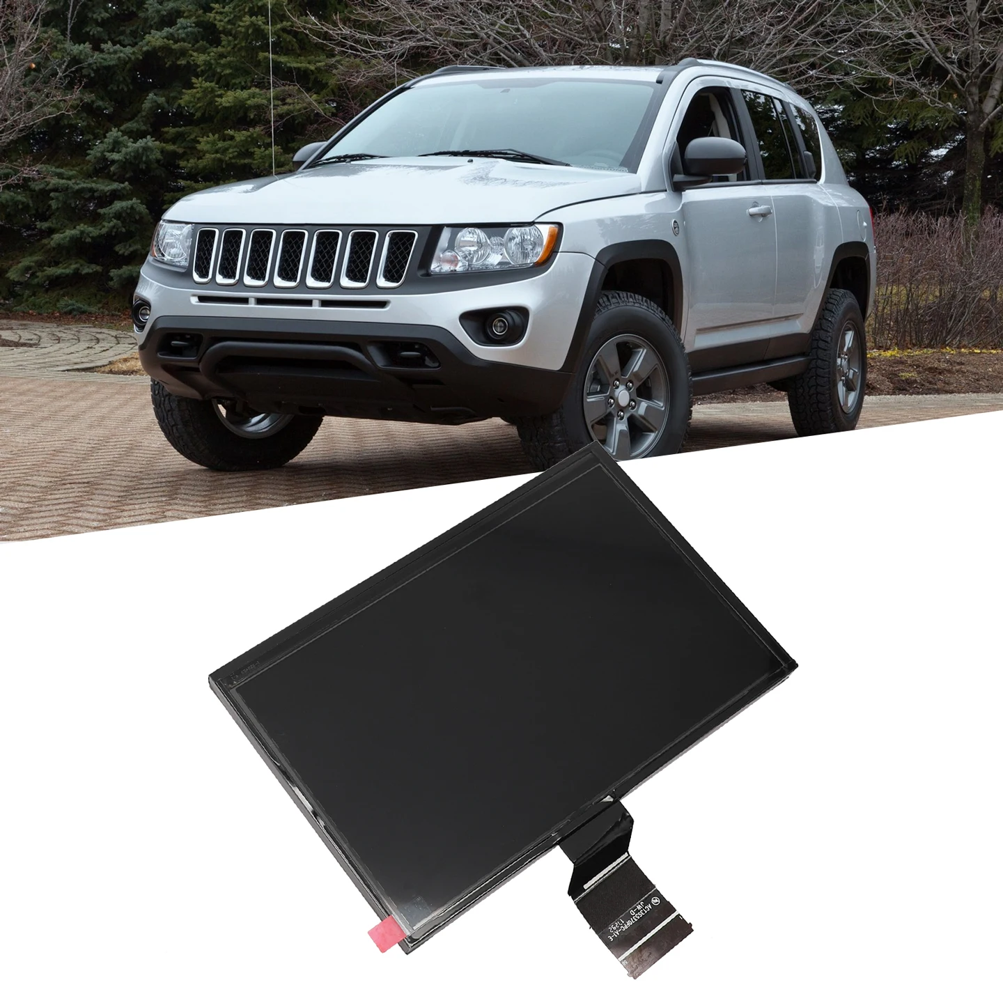 

Durable High Quality Useful Brand New Touch Screen Part Radio Uconnect LCD Display 7\" Accessories For JEEP 17-20