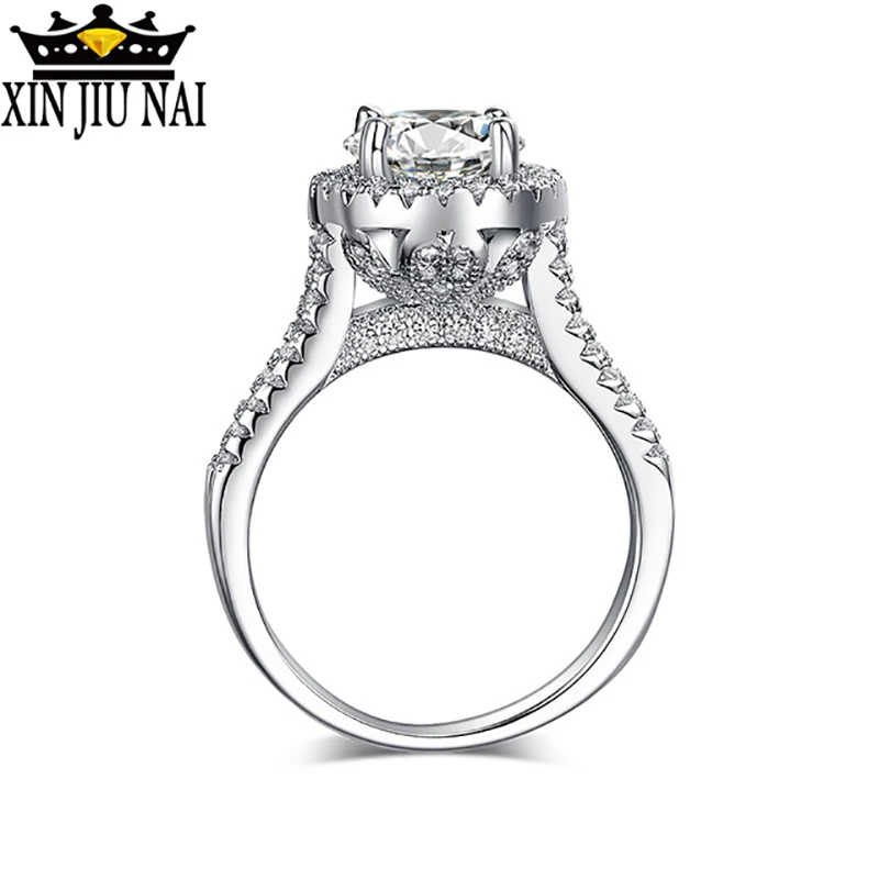 

Женское кольцо из серебра 925 пробы, с фианитом