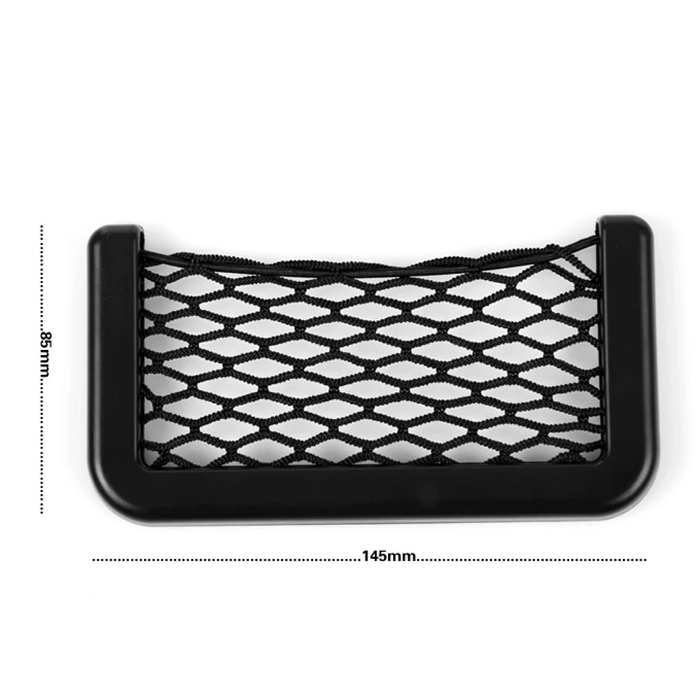 

1x Auto Car Interior Body Edge Elastic Net Storage Phone Holder Accessories Hot