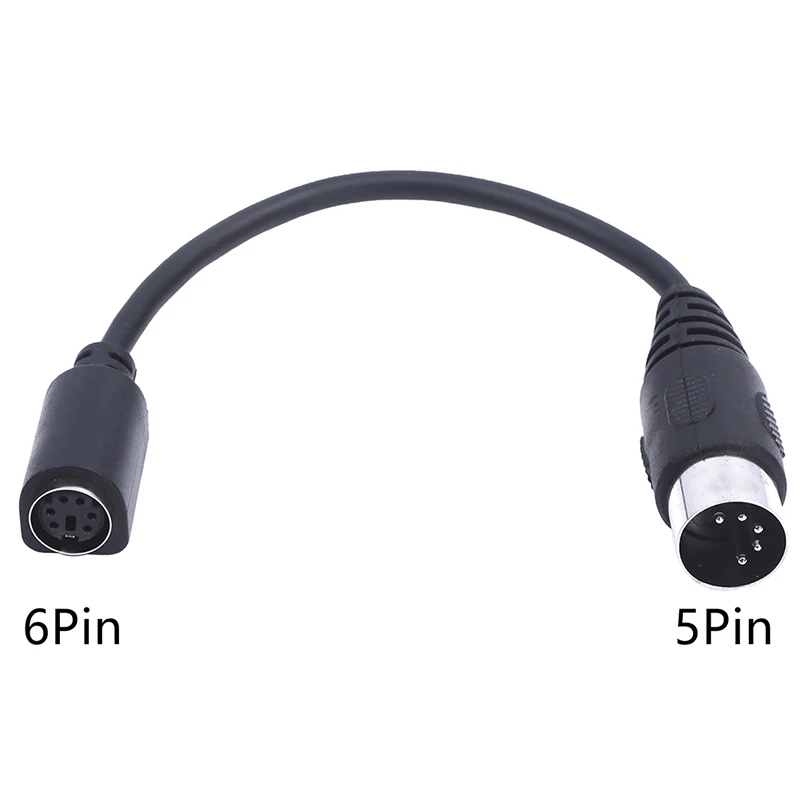 

High Quality MD 6-pin Female To DIN 5-pin Male Cable Ps2 Keyboard And Mouse Transmission Cable