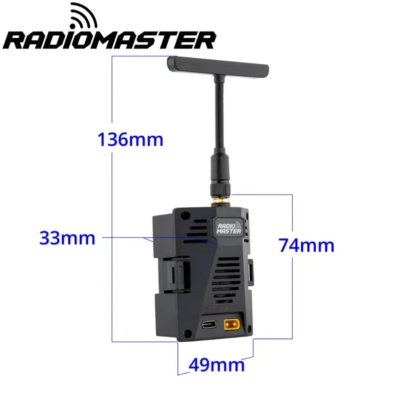 Радиомастер Ranger Micro 2 4 ГГц 1 Вт ELRS модуль высокочастотный * RP1 + RP2 express Elrs приемник