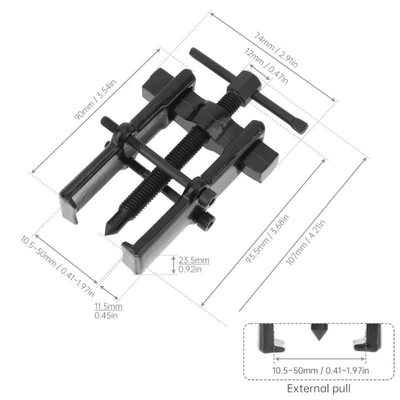 

Двухкомпонентный съемник