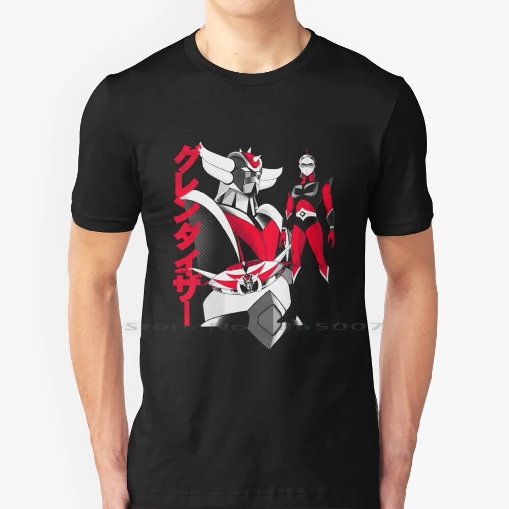 

Gurendaiza ( Dark ) T Shirt 100% Cotton 70s Anime Daisuke Umon Goldorak Go Nagai Grendizer Ufo Robot Manga Mecha Roboto Super