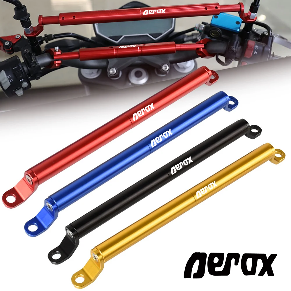 

For YAMAHA AEROX 2022 2023 Crossbar Motorcycle Accessories Aluminum Adjustable Extension handlebar Balance Cross bar 22mm 150CC