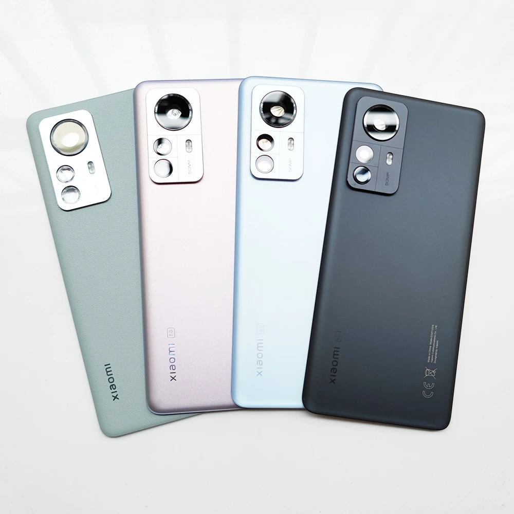 

Оригинальная Задняя стеклянная крышка для Xiaomi 12 Pro, задняя крышка для замены жесткого аккумулятора, задняя крышка корпуса Mi 12 Pro