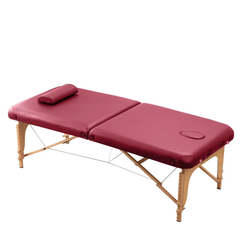 Массажные кровати для лица и ресниц, складные деревянные массажные кровати для татуировок, специальные средства для очистки ушей, косметическая мебель BL50AM