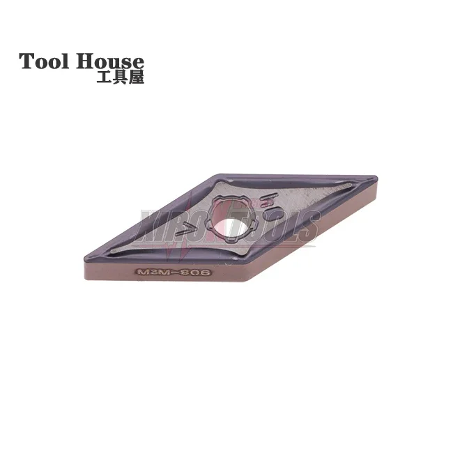 

CNC lathe blade VNMG160404-M3M IC806 high temperature/titanium alloy R0.4