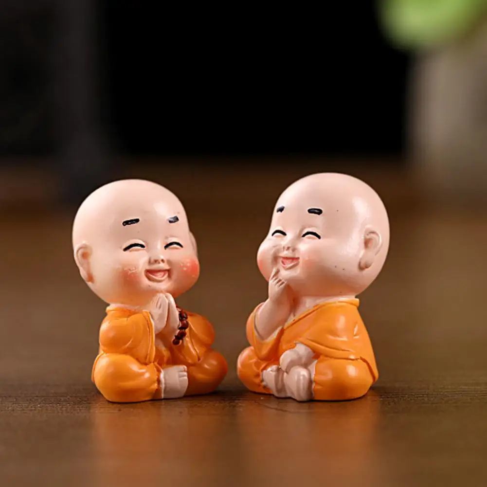 Непослушный буддийский монах искусственные изделия из смолы буддистские монки