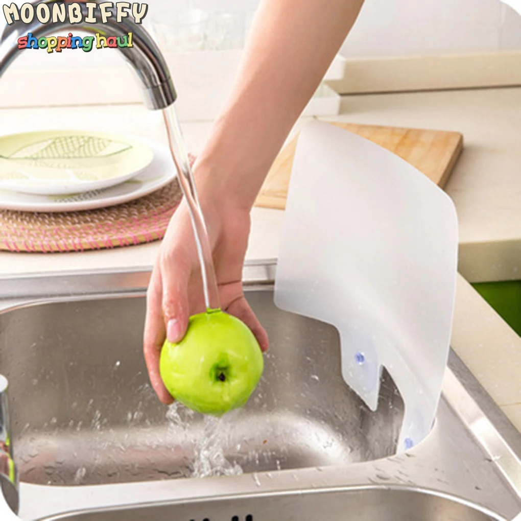 

Защита от разбрызгивания воды на раковину доска для мытья посуды защита от разбрызгивания разделитель воды с присоской кухонные инструмен...