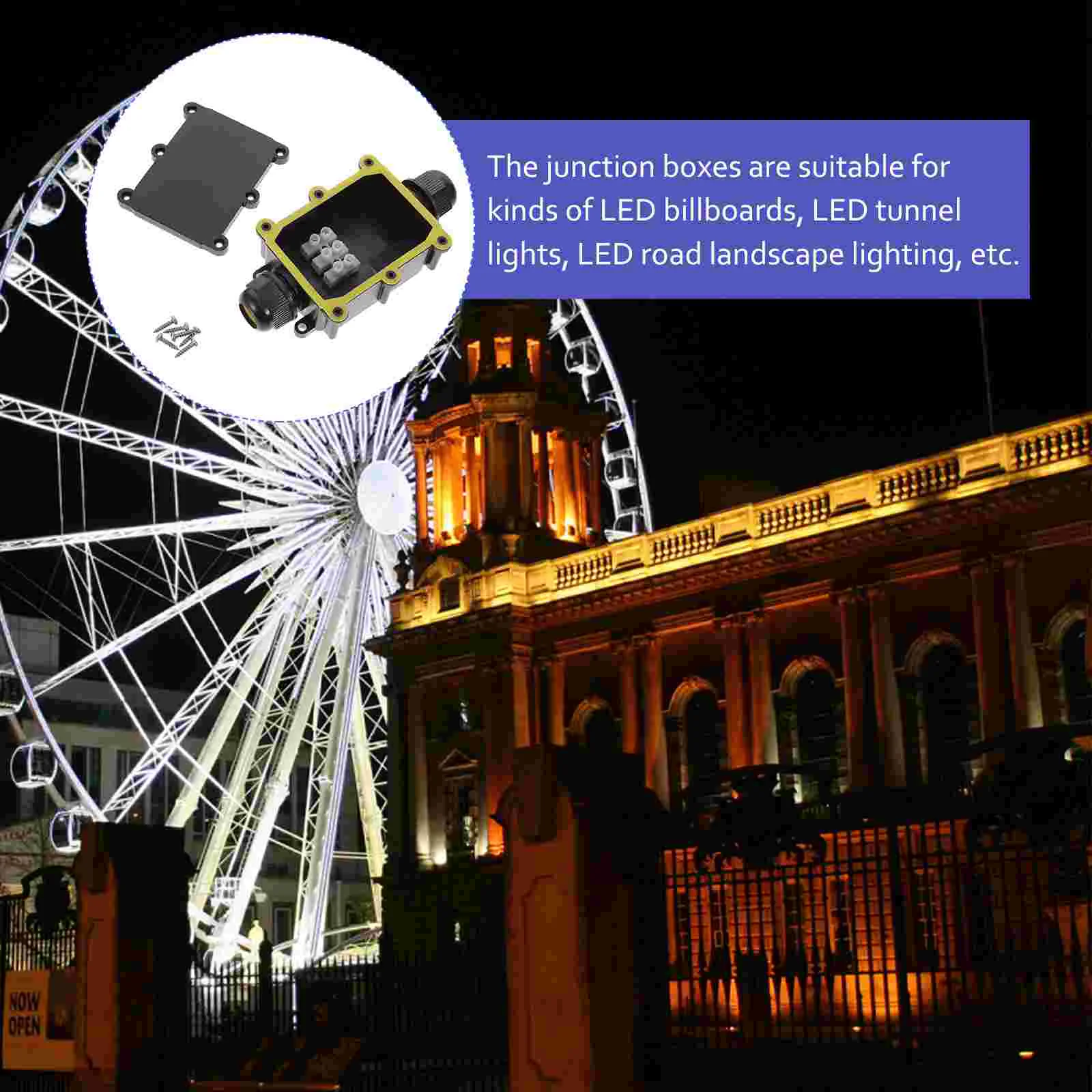 

Box Junction Electrical Outdoor Waterproof Cable Enclosure Trailer Wire Watertighthome Underground External Proof Electric