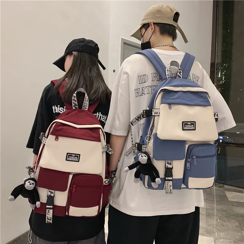 Xiaomi Schoolbag Female Student Backpack Large Capacity Fashion Boy Backpack Computer Bag Femal School Backpack School Bags