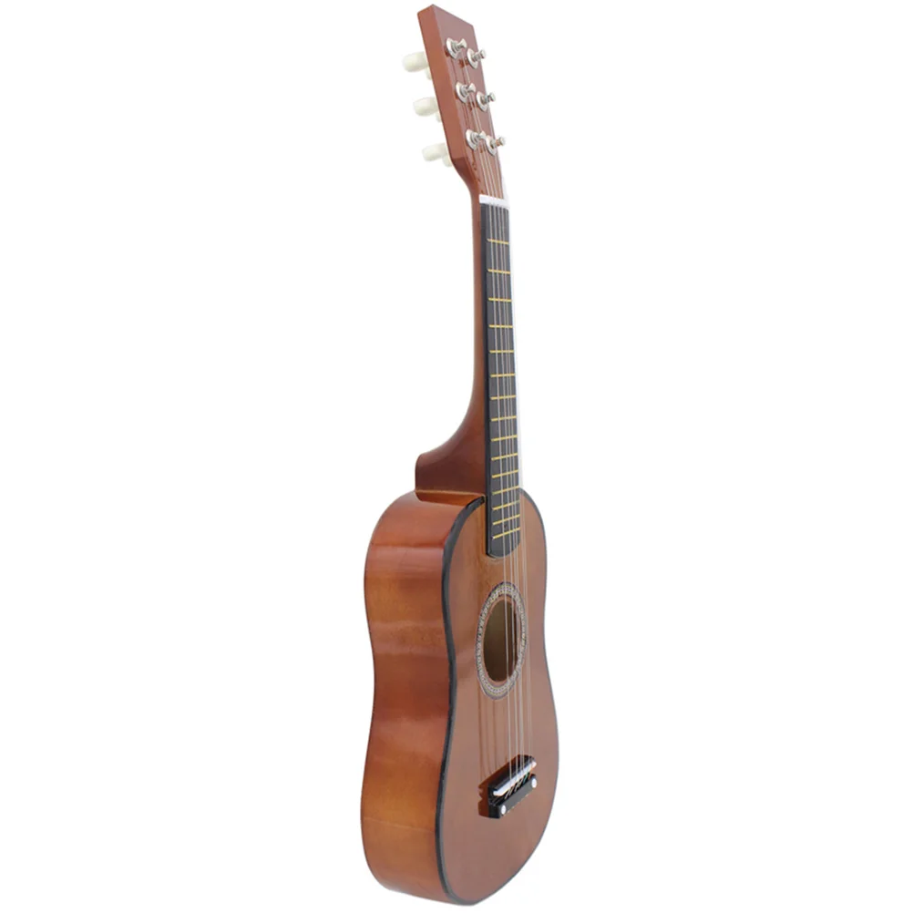 

23Inch Practice Acoustic Guitar Beginners 6 String Linden Wood Traditional Style Guitar Small Hawaiian Guitar Ukeleles Beginner