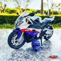 msz 112 bmw s1000 r alloy motorcycle die casting model bicycle car toy collection mini motorcycle gift with light