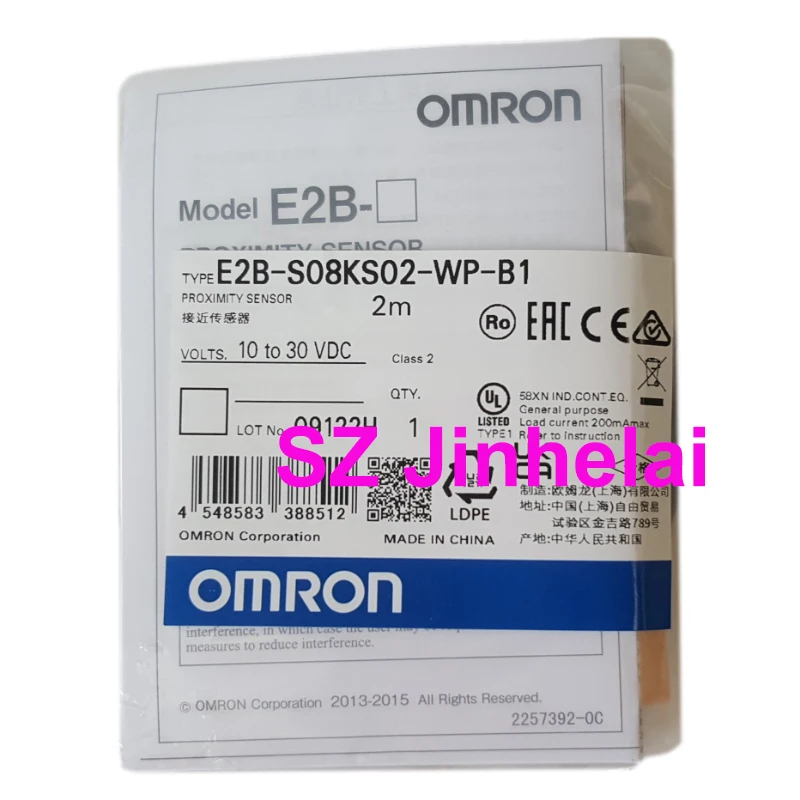 Фото Оригинальный популярный мини фотоэлектрический датчик приближения OMRON E2B-S08KS02-WP-B1 C1 C2 B2 2 м №1