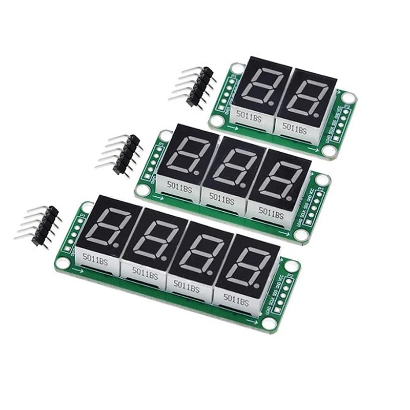 Статический привод 2 3 4-сегментный цифровой трубчатый модуль светодиодного