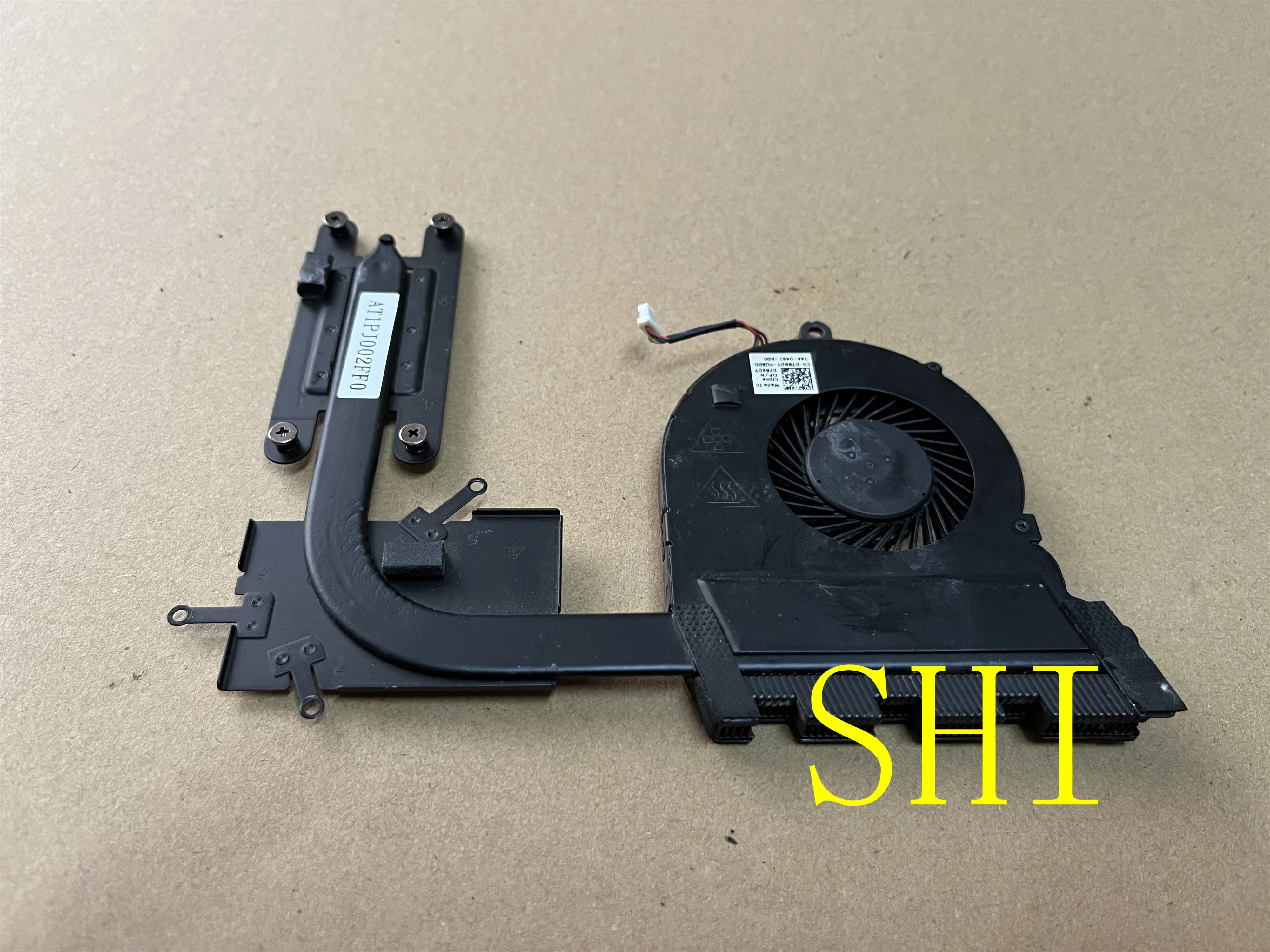 0789DY для ЦП люфтер и körper для Dell Inspiron 5565 5567 5767 789DY AT1PJ002FF0 Бесплатная доставка