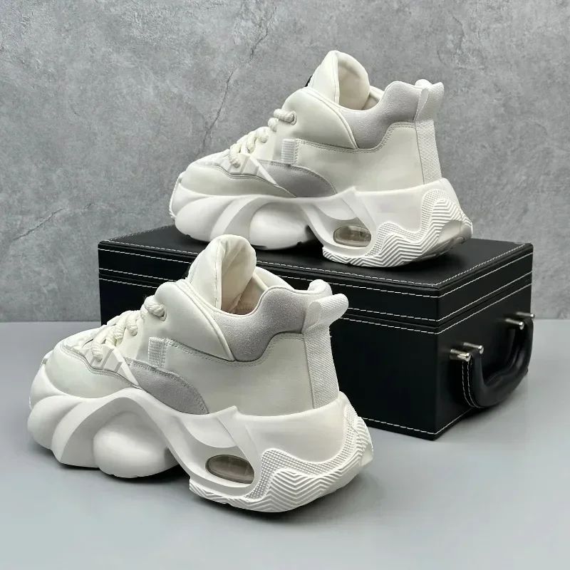 Zapatos Para Hombres 2024 Nuevos Transpirables Y Casual Correr Deportivos Con Suelas Gruesas