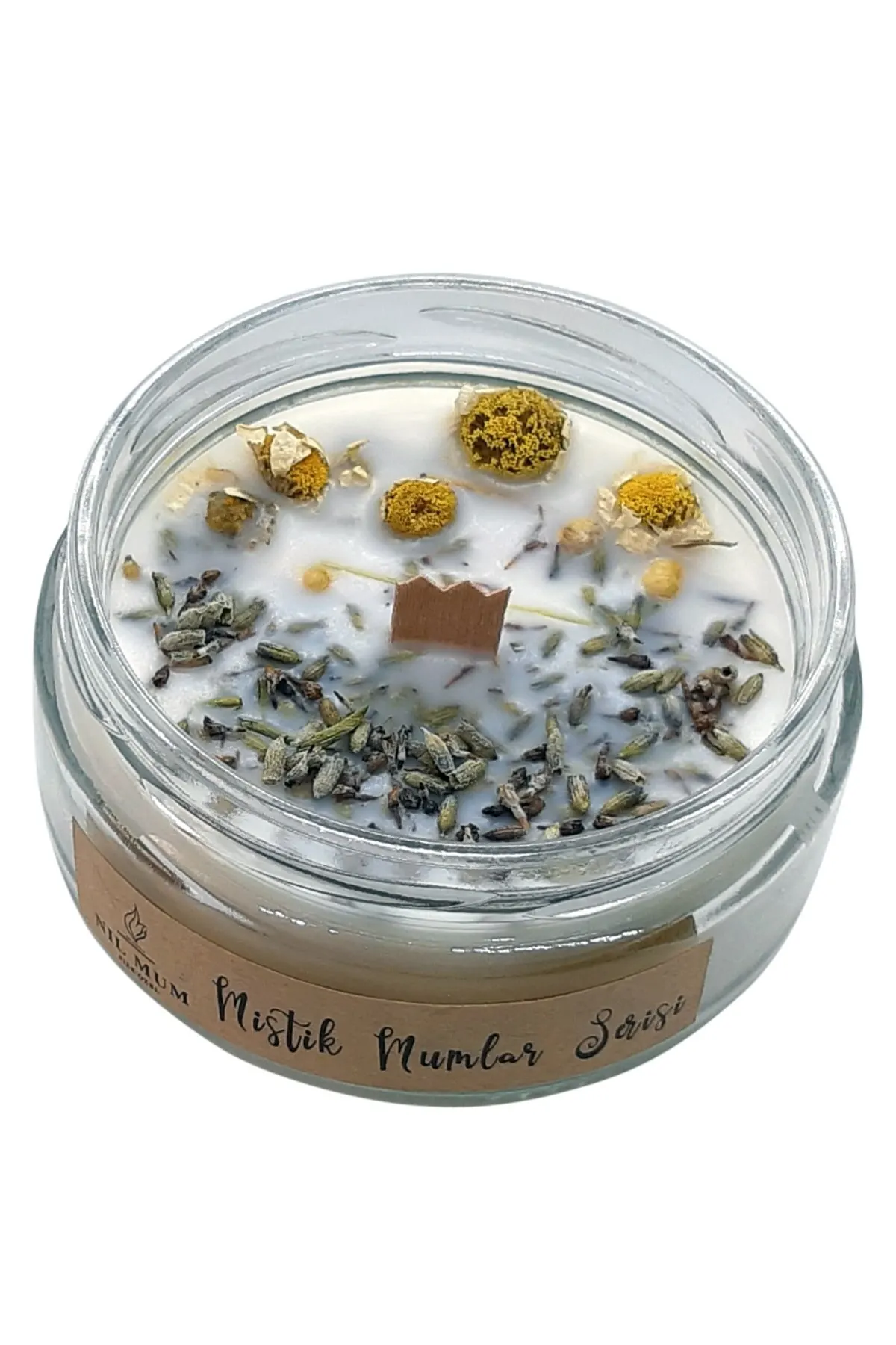 

Pure Soy Candle With Lavender And Pea Seeds Daisy 240 g