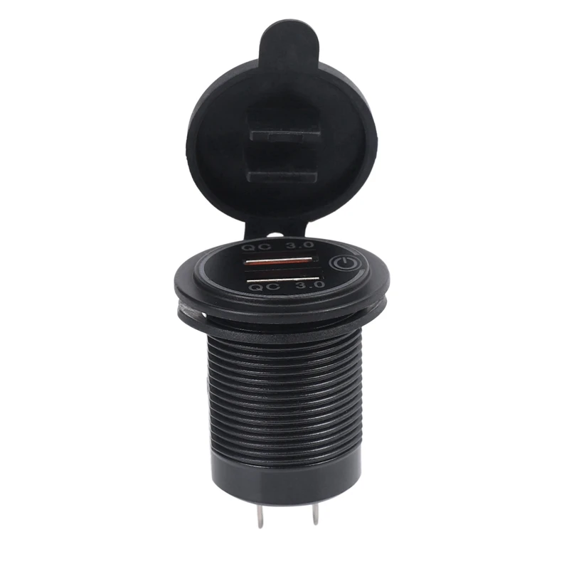 Автомобильное зарядное устройство с двумя USB-портами 12 В 36 Вт