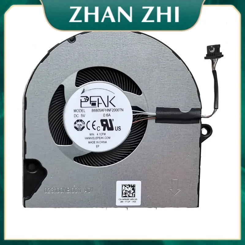 Новый кулер для ноутбука охлаждающий вентилятор процессора и графического Dell