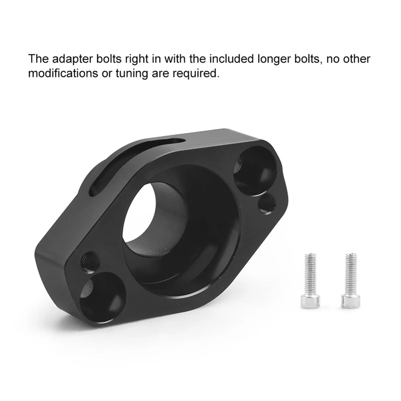 

Адаптер для вентиля Turbo Blow Off Valve BOV, черные аксессуары для 2016 + 3,5 Ecoboost, 2016 + 2,7 Ecoboost