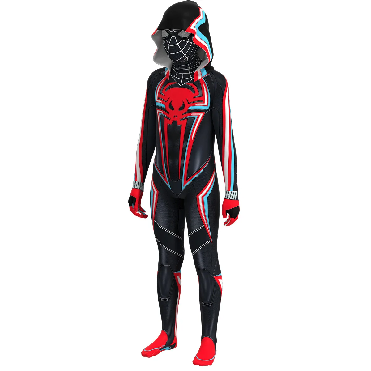 Костюм Человека-паука с капюшоном для косплея |