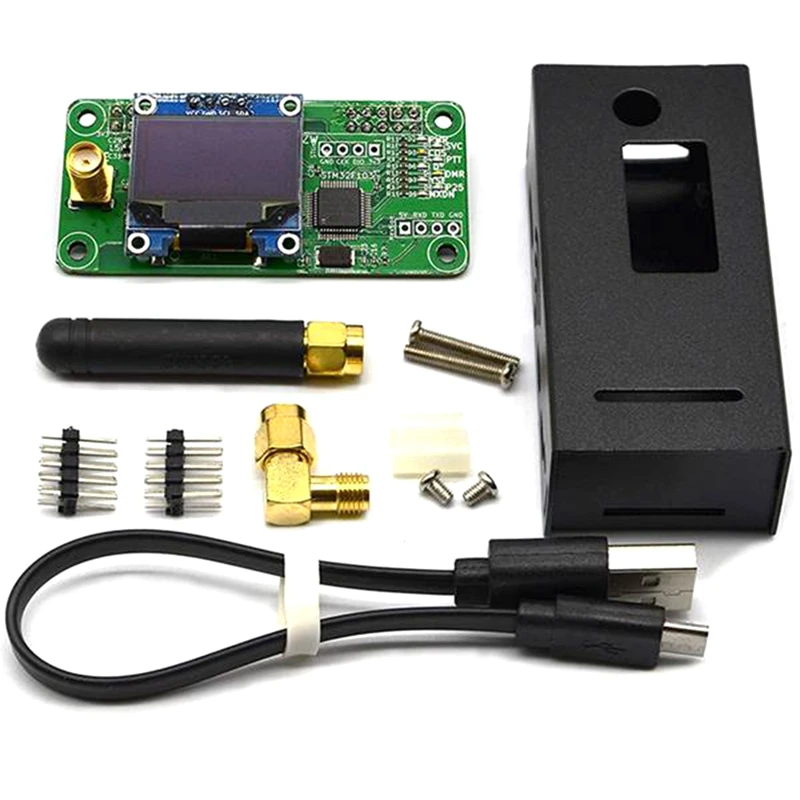 

MMDVM Hotspot Board + Aluminium Case Support UHF VHF Support P25 DMR YSF DSTAR NXDN POCSAG For Raspberry Pi-Zero W