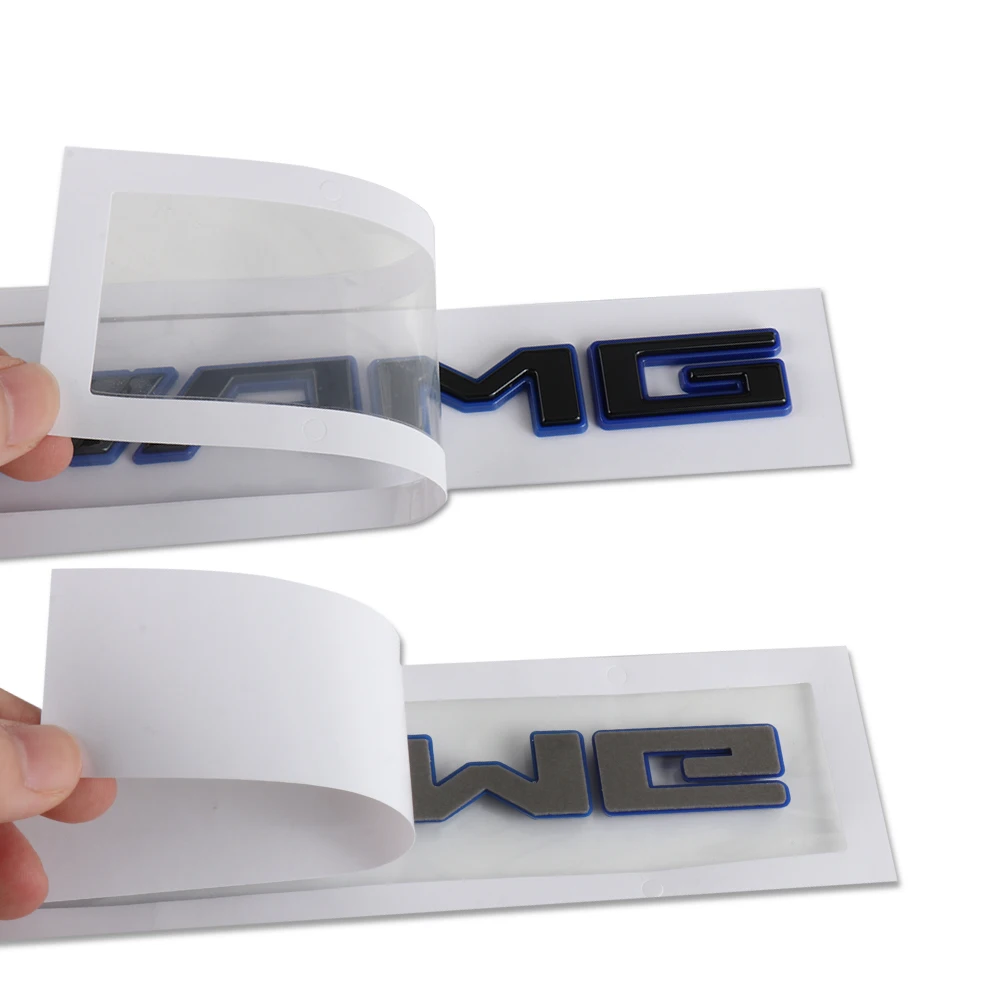 Новая эмблема AMG для багажника автомобиля наклейка декоративные аксессуары Mercedes
